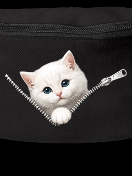 Cute Kitten Zipper Cat