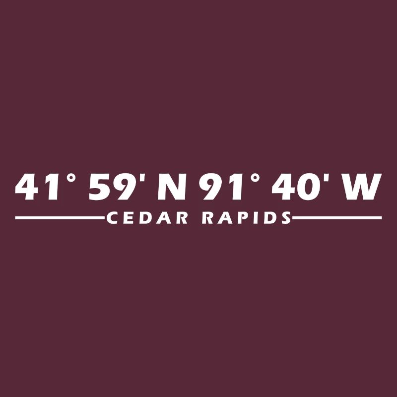 Cedar Rapids Coordinates
