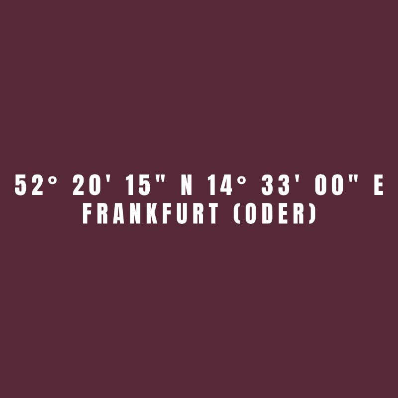 Frankfurt (Oder) Brandenburg Coordinates