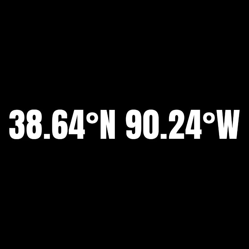 St. Louis, Missouri, USA Coordinates