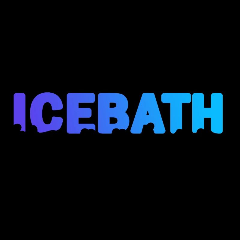 Bain de glace « nageur d’hiver » bain de glace glacé