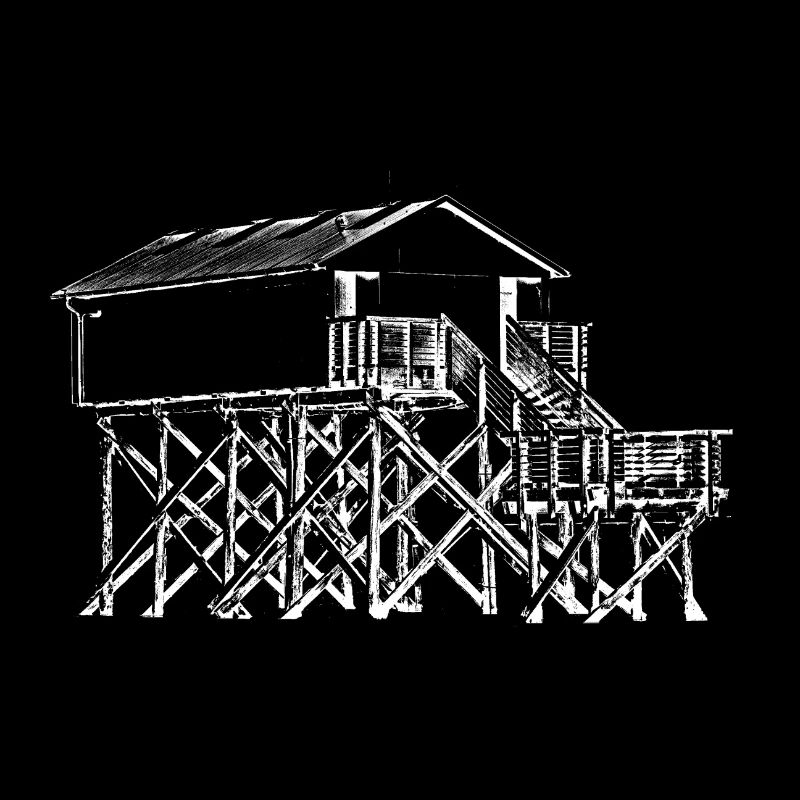 Pile dwelling white