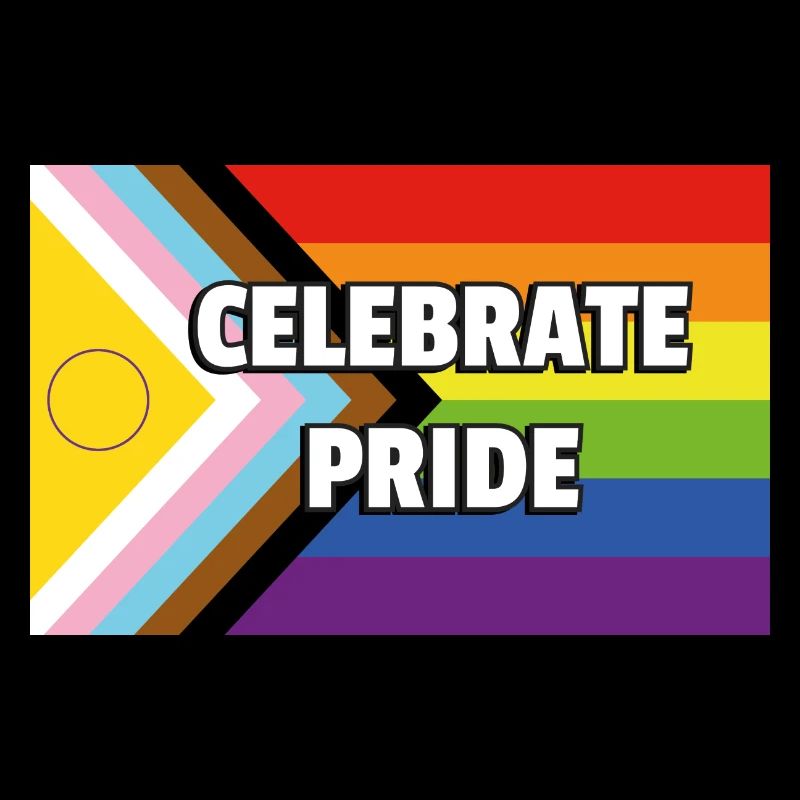 Inclusive Pride Progress Flag CELEBRATE PRIDE