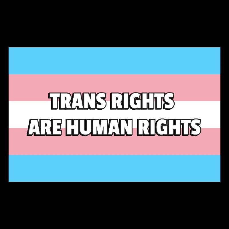 Trans Pride TRANS RIGHTS ARE HUMAN RIGHTS