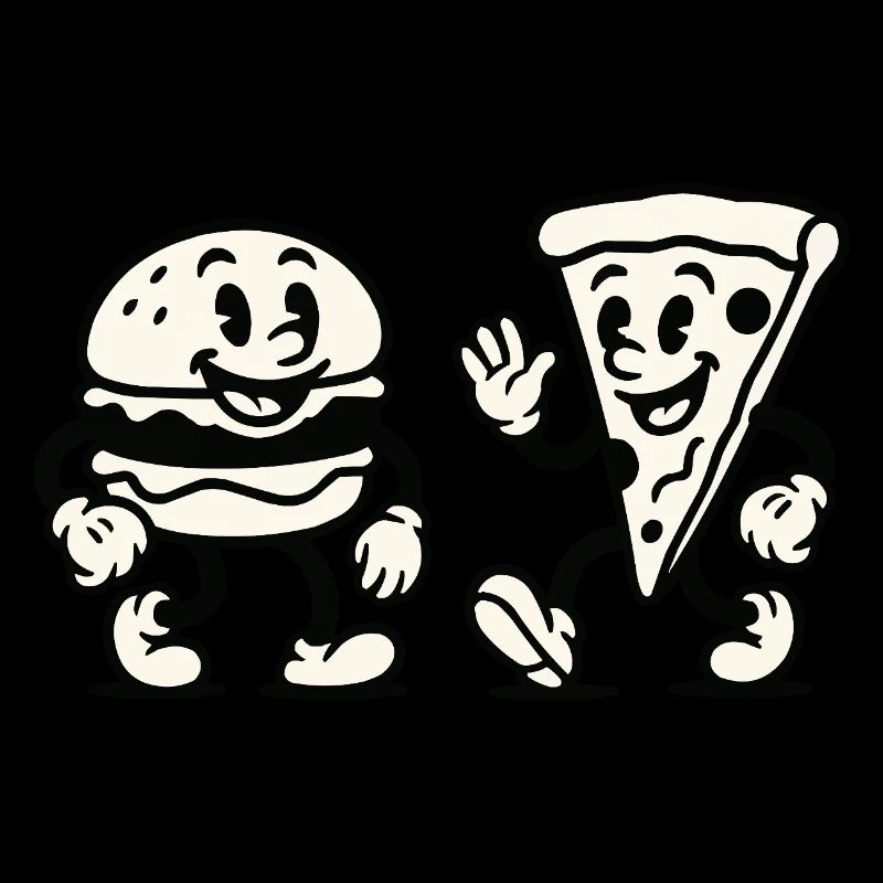 Burger Pizza Bande dessinée