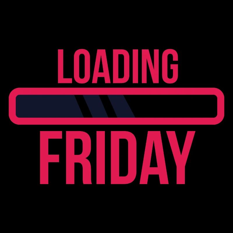 Friday Friday weekend celebrations party loading bar
