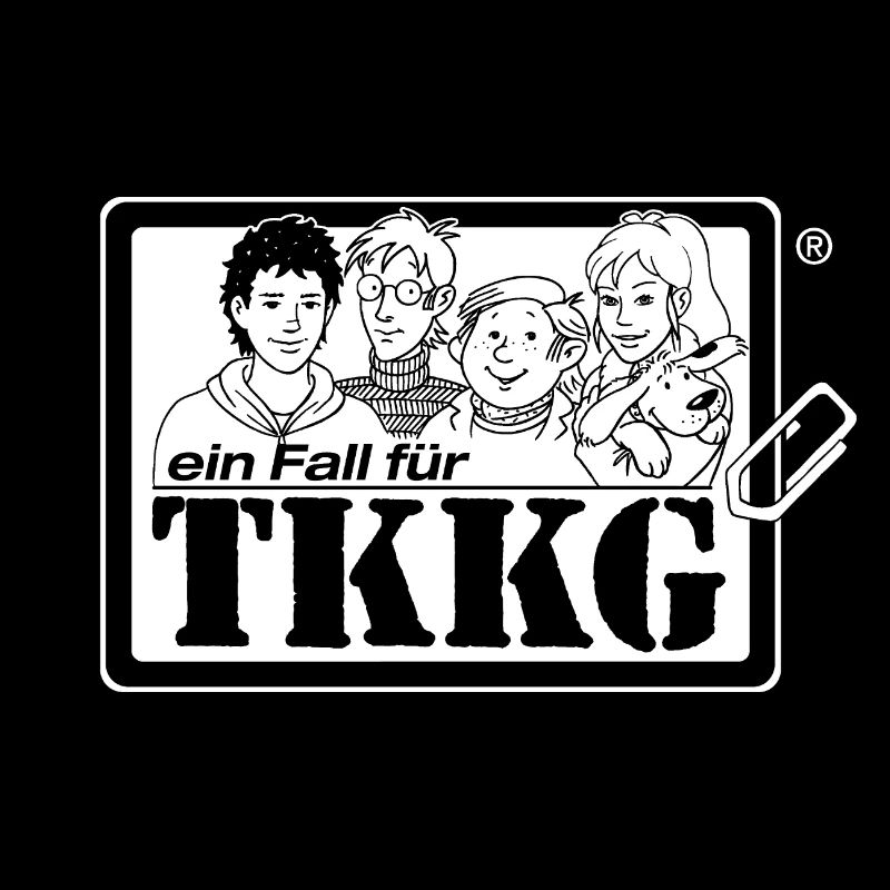 TKKG TKKG Logo Ein Fall Für TKKG Weiß