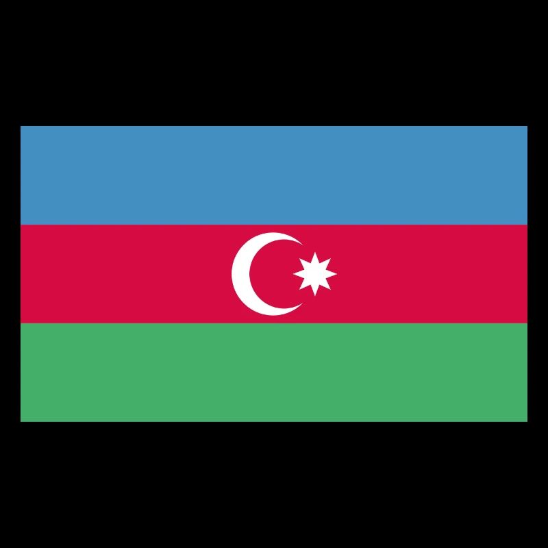 Drapeau de l’Azerbaïdjan Bayrak