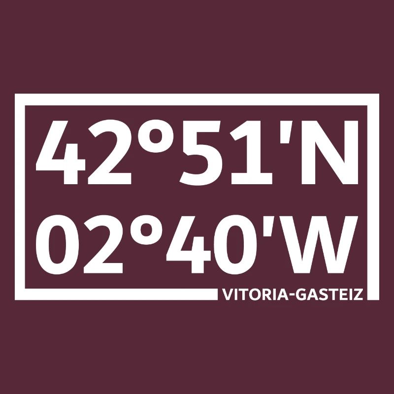 Vitoria-Gasteiz coordinates