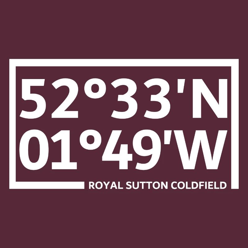 Royal Sutton Coldfield Coordinates