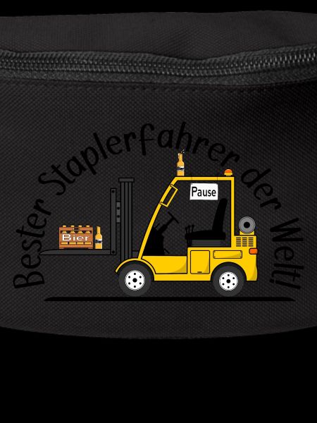 Staplerfahrer mit Bier beste Staplerfahrer