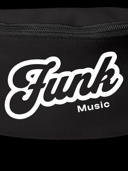 Funk Music Retro Script Logo