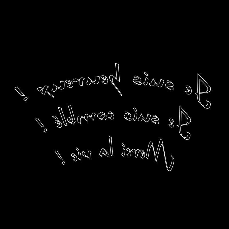 Affirmation positives Homme