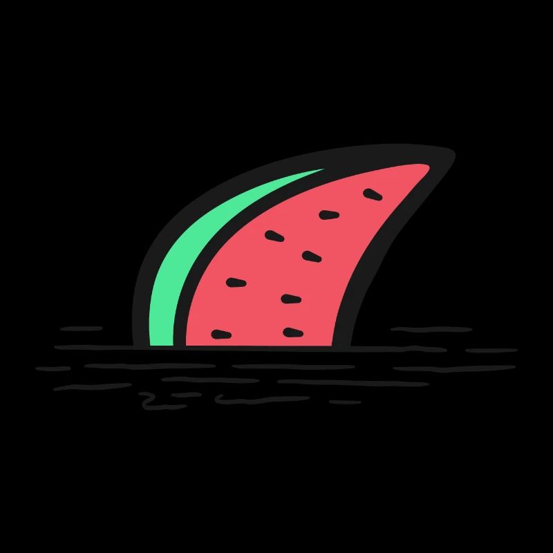 Aileron de requin pastèque