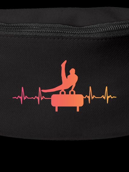 Gymnastics Sunset Heartbeat Gymnast