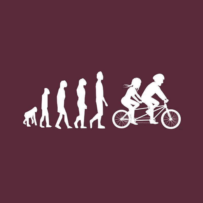 Tandem Tandemfahrrad Evolution