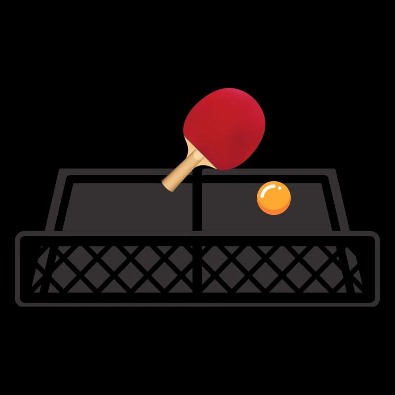 Ping-pong de table batte de balle