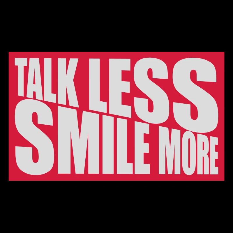 parler moins sourire plus