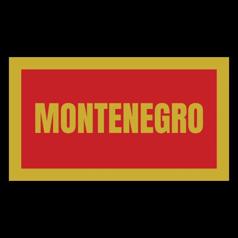 Drapeau du Monténégro