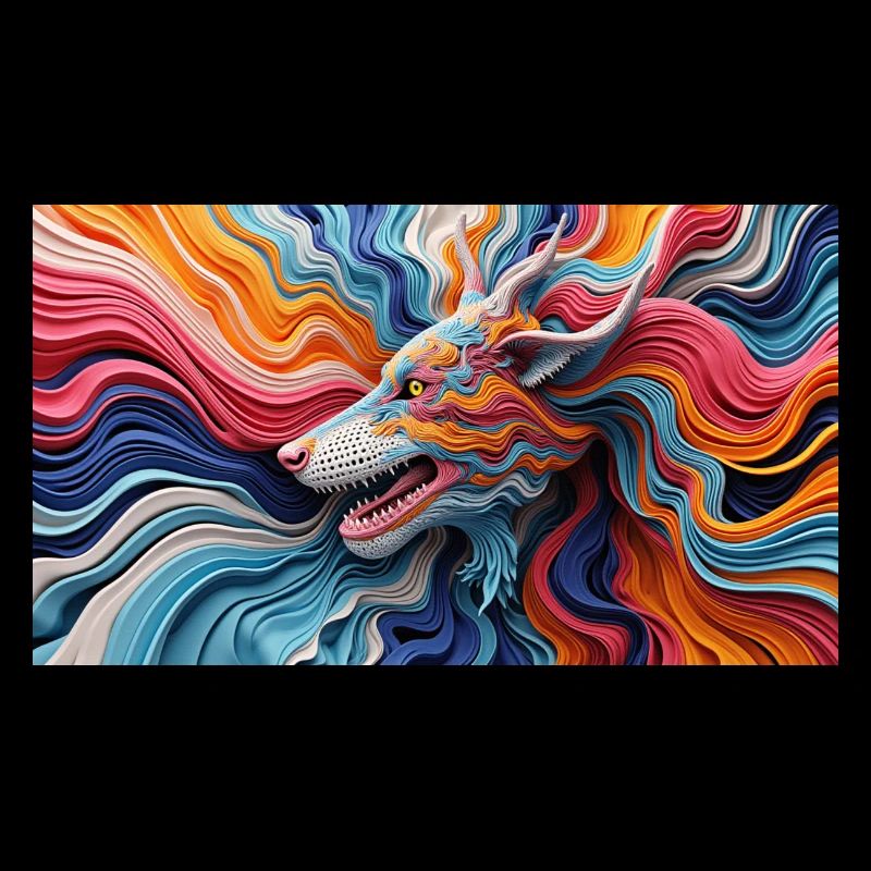 Create A Print In 3D Hyper Realistic