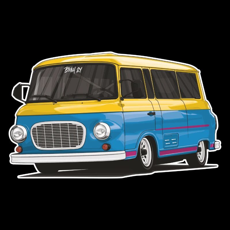 Barkas B1000 // Illustration