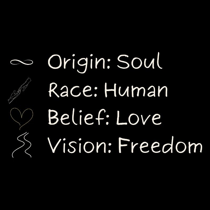 One Vision. One Freedom. One Humanity.
