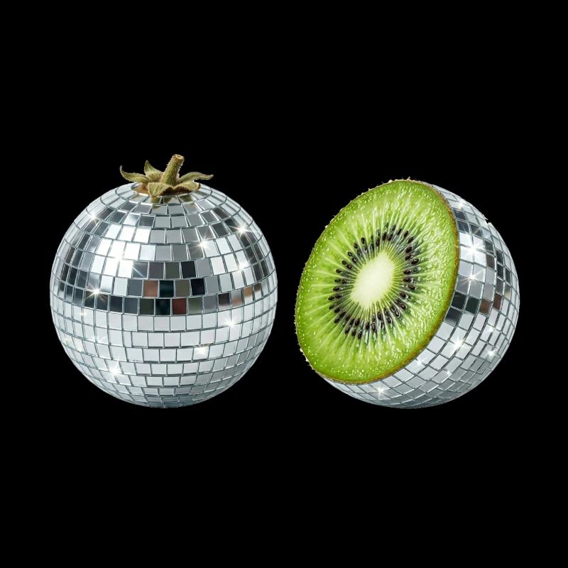 Balle Miroir Disco Kiwi