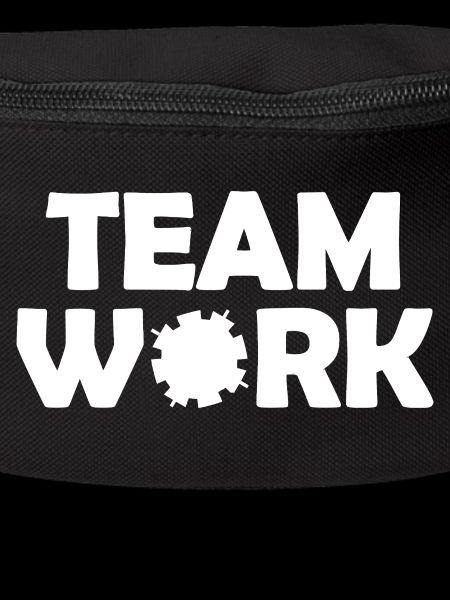 Teamwork Zahnräder Motiv