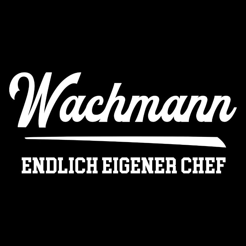 Wachmann Chef Wachdienst Security Bodyguard