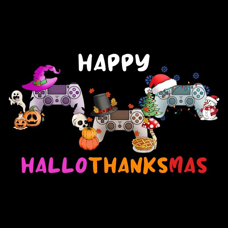 Happy Hallothankmas Game Controller