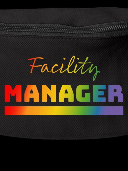 Tshirt Facility Manager rainbow