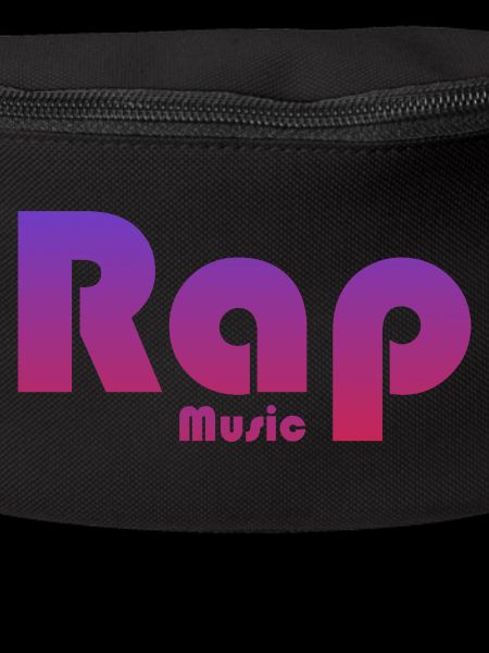 Vibrant Text Design Rap Music