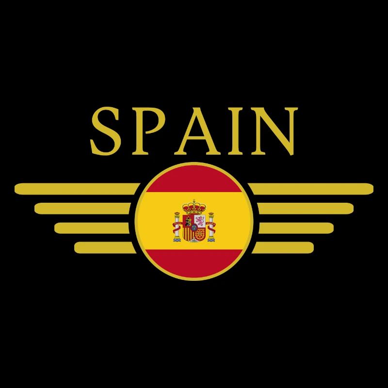 Ich liebe Spanien, Eleganz Stil Design T-Shirt