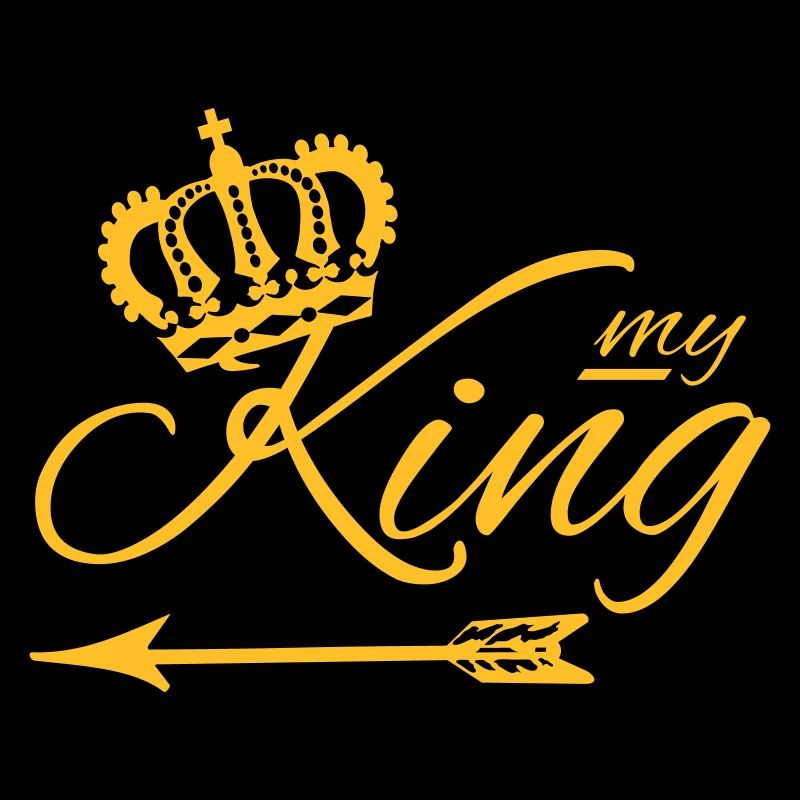 flèche Style de luxe à gauche de MY KING (toutes les couleurs)
