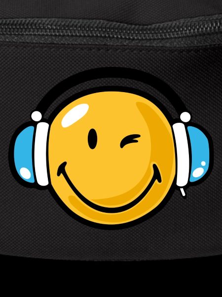 Smiley headphones
