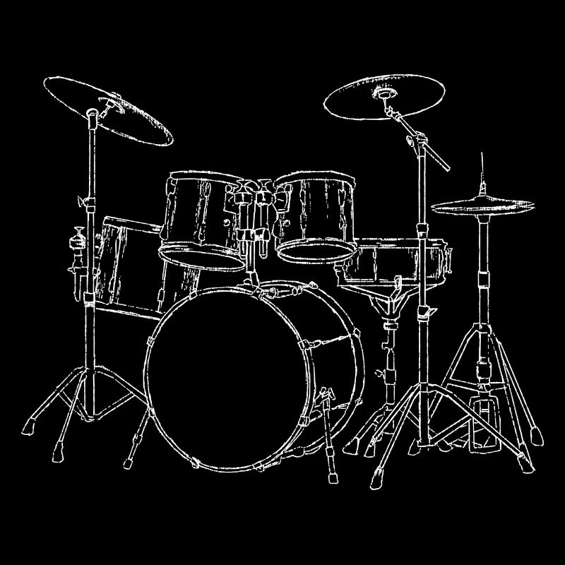 Drumset - Sticks Schlagzeuger Schlagzeug Drummer