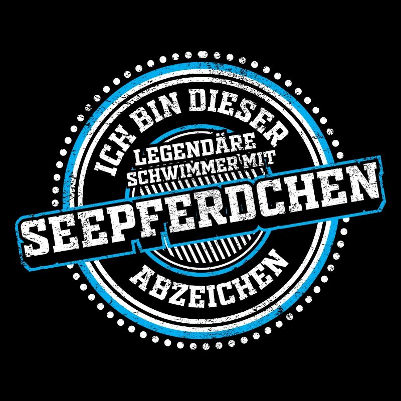 Seepferdchen Abzeichen Prüfung bestanden Geschenk