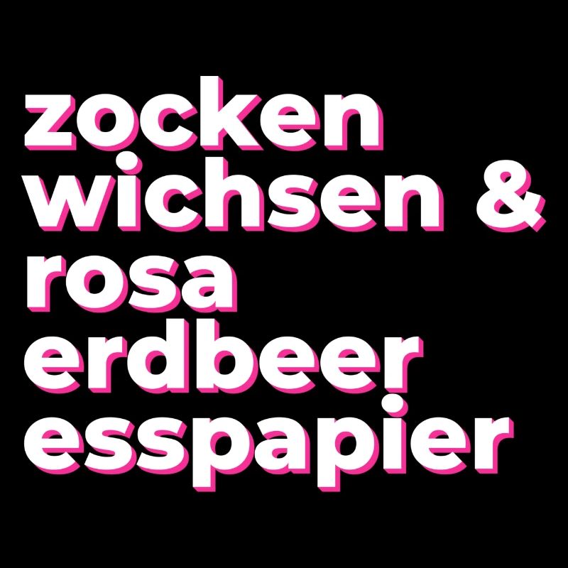 rosa erdbeer esspapier