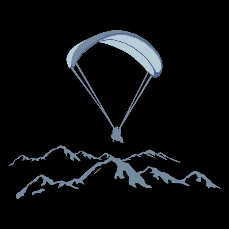Paragleiten, Paragleiter und Berge