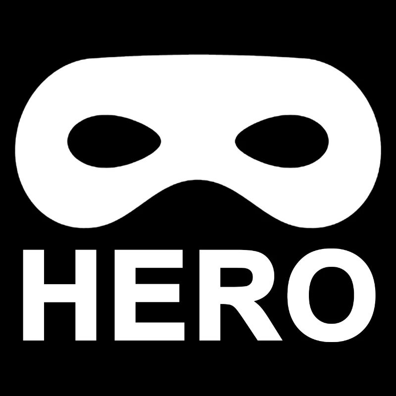 White Hero Mask.