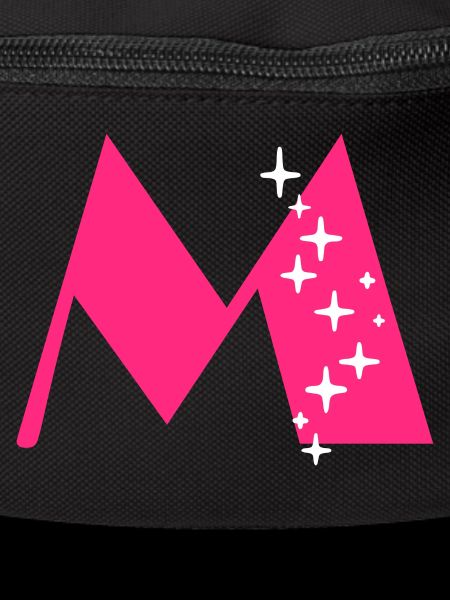 Letter M Glitter
