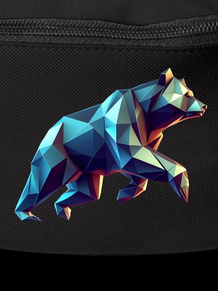3D Geometric Origami Bear