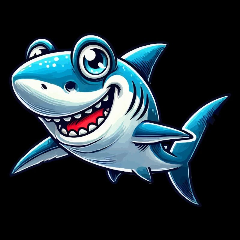 hai shark comic