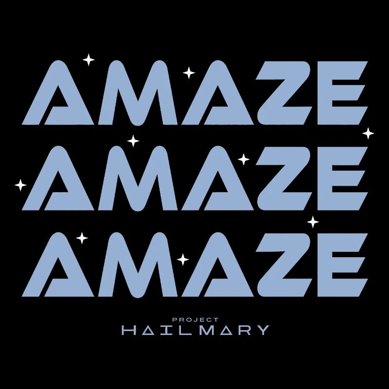 Amaze Amaze Amaze - Sci-Fi Typography Art