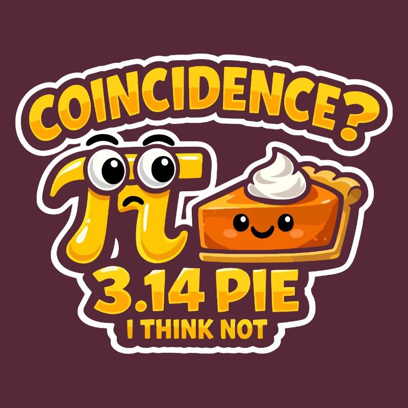 Pi Day Coincidence 3.14 Math Cake Design