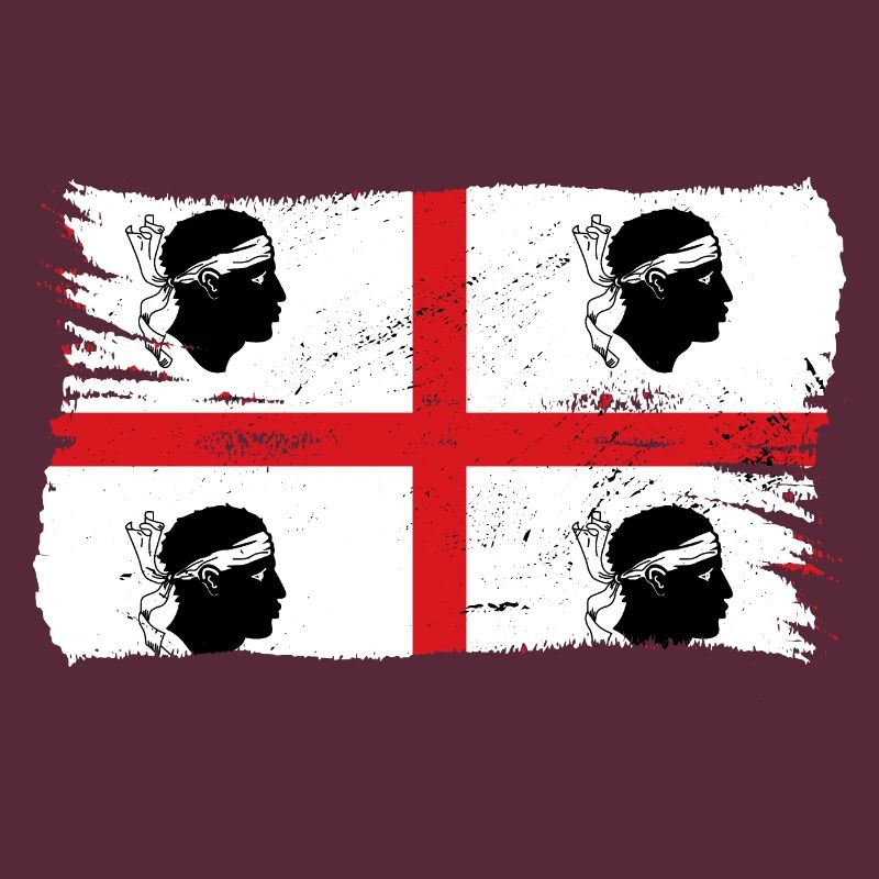 Drapeau de la Sardaigne Drapeau sarde Drapeau de la Sardaigne
