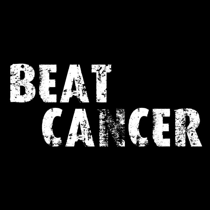 BEAT CANCER - White Logo