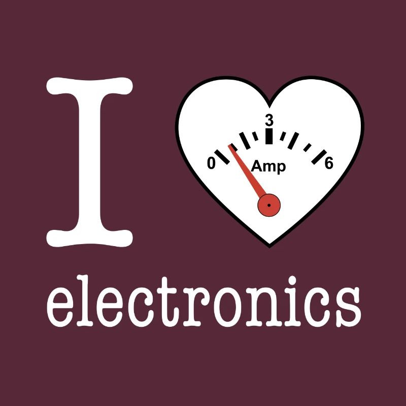 I love Electronics - electronics / gift idea