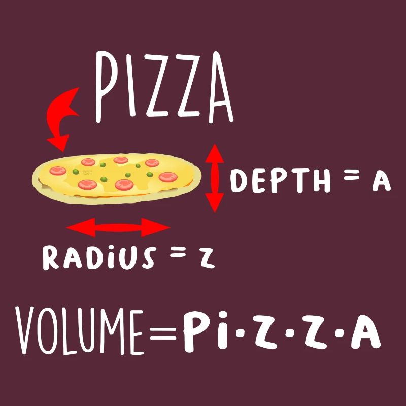 Pizza et Maths Meme Drôle Professeur de Maths