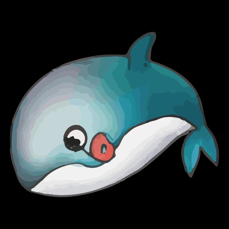 Wal Delfin Meer Geschenkidee